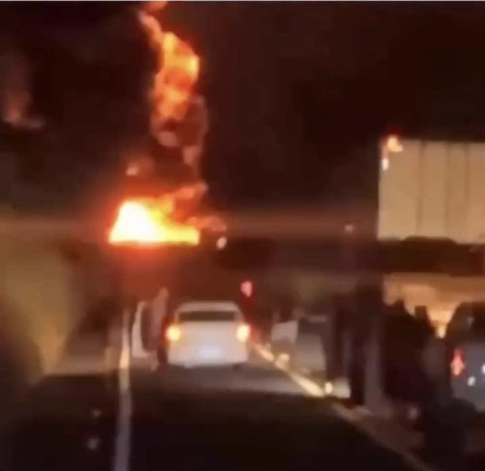 Caminhão-tanque explode após colisão e interdita trecho da BR-316 no Piauí