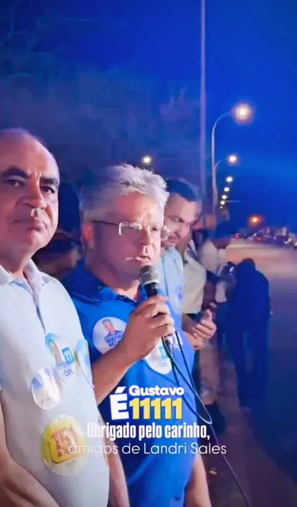 Gustavo Neiva lidera carreata em Landri Sales neste sábado