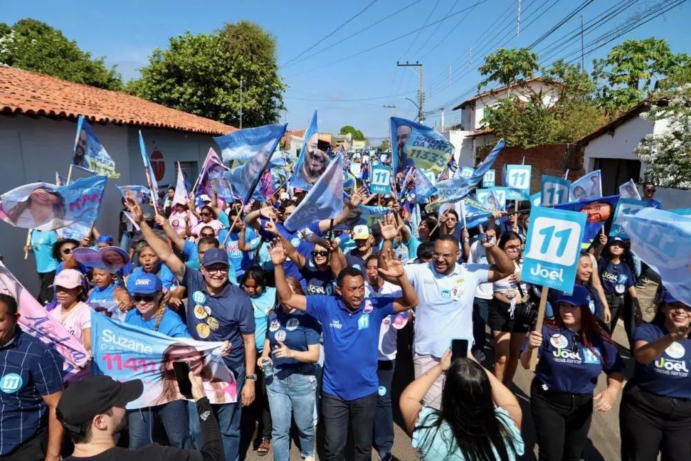 Joel acelera campanha na reta final e recebe apoio nas ruas do Piauí