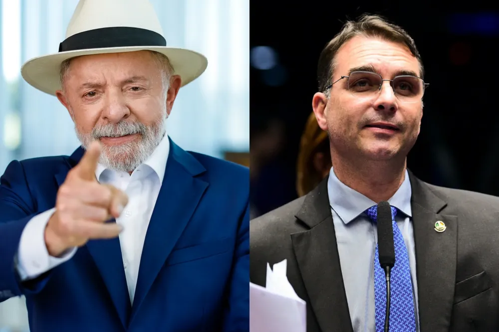 Flávio Bolsonaro e Lula disputam o segundo turno da eleição presidencial
