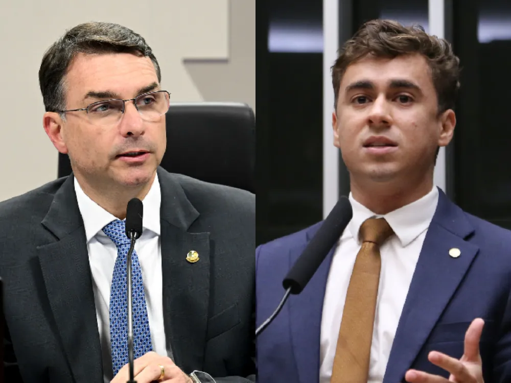 Nikolas Ferreira apaga publicaçoão e corrige declaração sobre Flávio