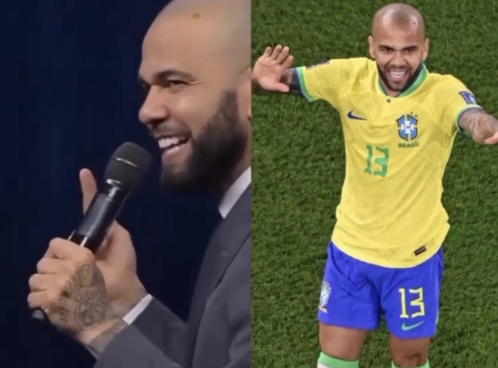 Daniel Alves diz em culto na Espanha que era mais feliz no período da prisão